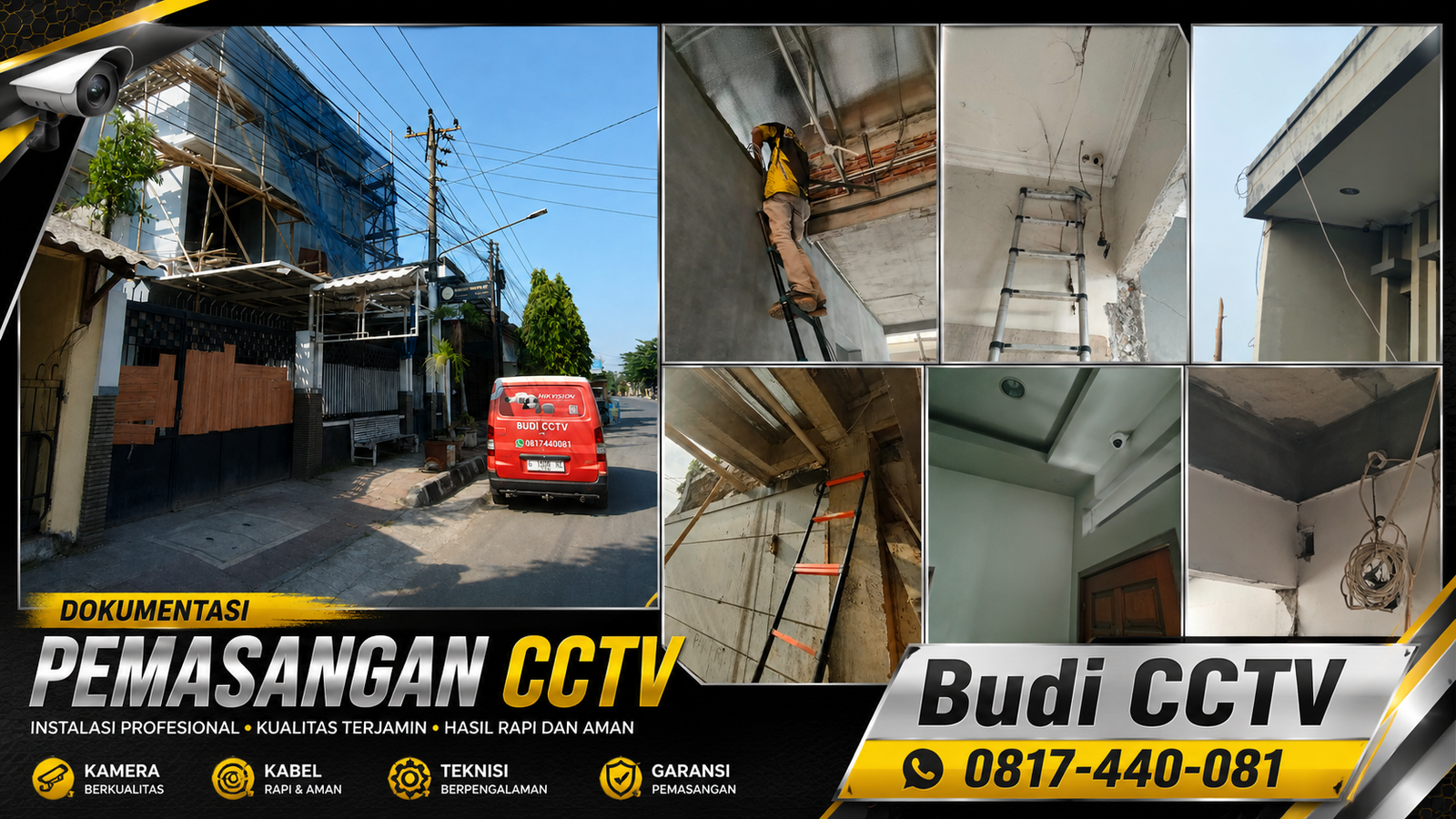 Instalasi CCTV HiLook di Rumah Pekalongan, Simpan Rekaman Lebih Lama