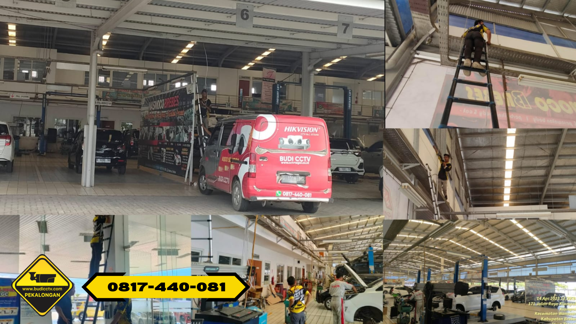 Pasang CCTV di Pekalongan: Toyota Nasmoco Percayakan Keamanan pada Budi CCTV