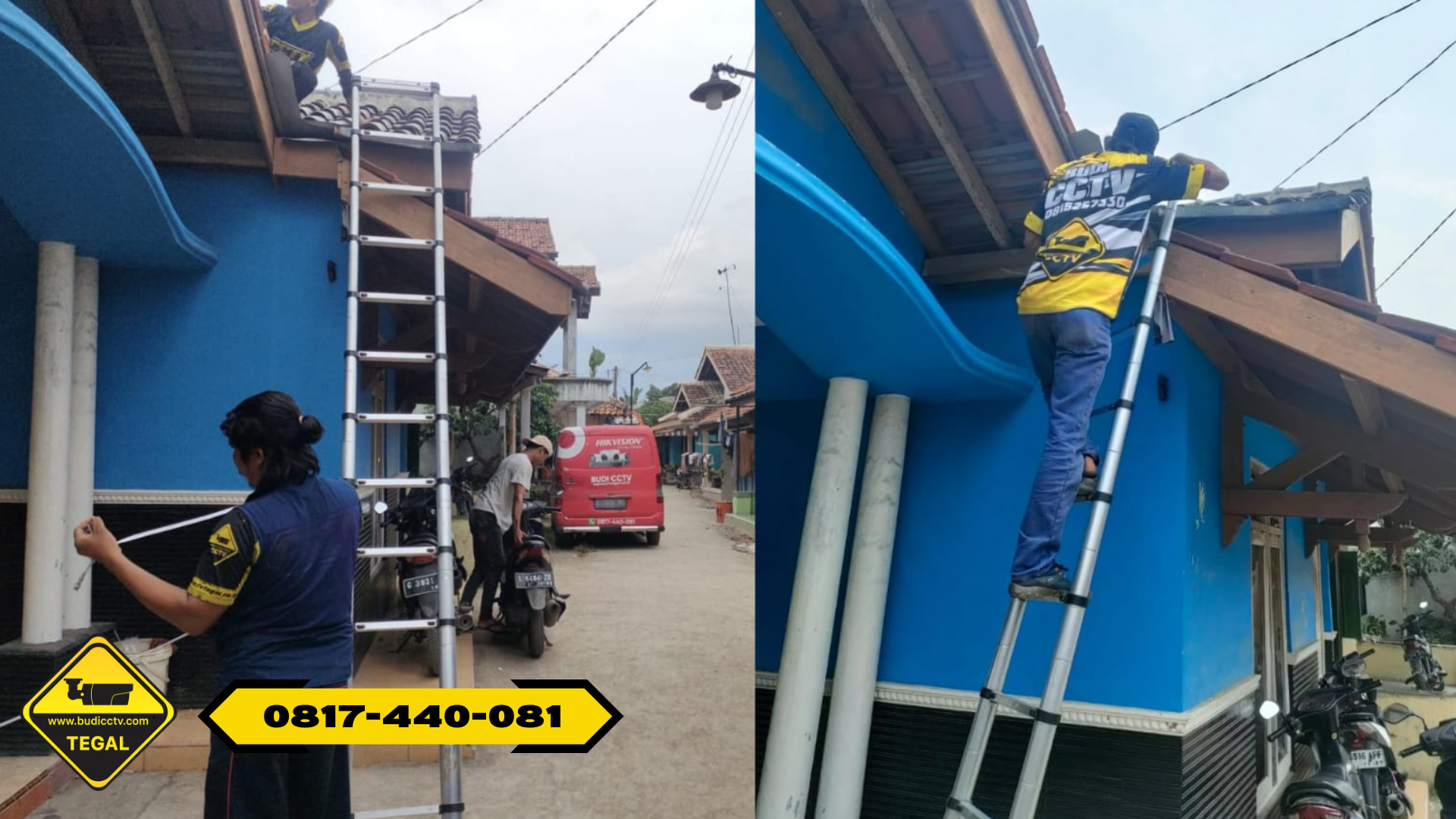 Pemasangan CCTV Hilook 4 Channel di Tirto, Pekalongan