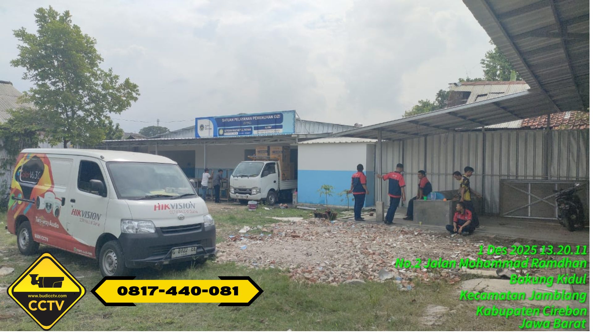 Pengawasan Dapur Lebih Maksimal di Dapur MBG Pekalongan dengan Kamera Hilook