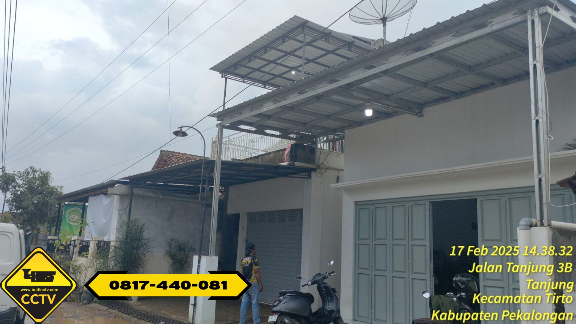 Jasa Pemasangan CCTV di Pekalongan – Proyek Instalasi di Ruko Jl Tanjung 3 B